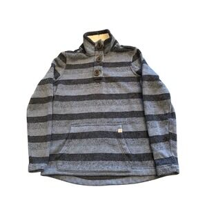 Avalanche‎ Outdoor Supply Company Women's Striped Fleece Lined Pullover Sweater